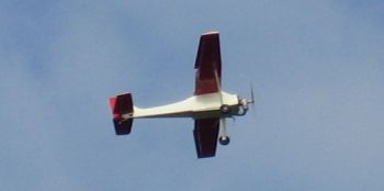 Picture of plane during fligth.